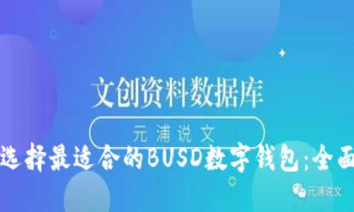 如何选择最适合的BUSD数字钱包：全面指南