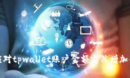 如何应对tpwallet账户金额突然增加的情况